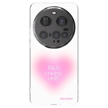 Picasee Xiaomi 15 Ultra Hülle - Transparentes Silikon - Rich Energy