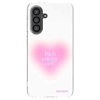Picasee Samsung Galaxy A56 5G A566B Hülle - Transparentes Silikon - Rich Energy