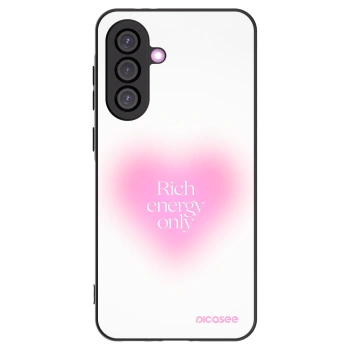 Picasee Samsung Galaxy A36 5G Hülle - Schwarzes Silikon - Rich Energy