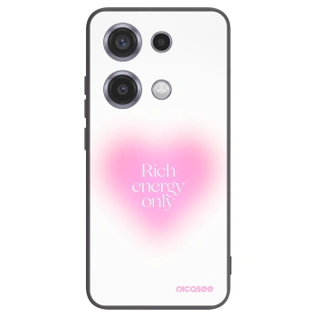 Picasee Xiaomi Redmi Note 14S Hülle - Schwarzes Silikon - Rich Energy
