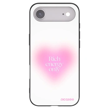 Picasee Apple iPhone Air Hülle - Schwarzes Silikon - Rich Energy