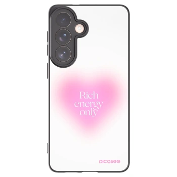 Picasee Samsung Galaxy S26+ Hülle - Schwarzes Silikon - Rich Energy