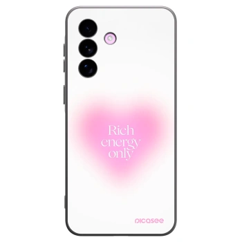 Picasee Samsung Galaxy A57 5G Hülle - Schwarzes Silikon - Rich Energy