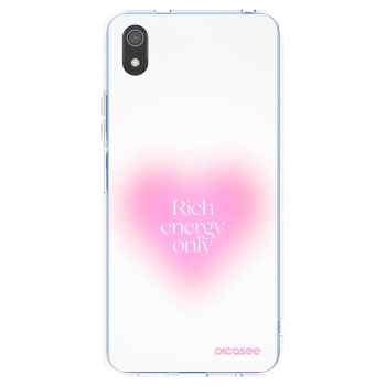 Picasee Xiaomi Redmi 7A Hülle - Transparentes Silikon - Rich Energy