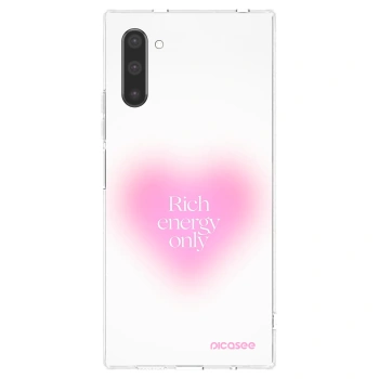 Picasee Samsung Galaxy Note 10 N970F Hülle - Transparentes Silikon - Rich Energy