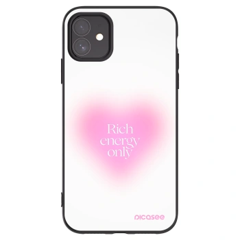 Picasee Apple iPhone 11 Hülle - Schwarzes Silikon - Rich Energy