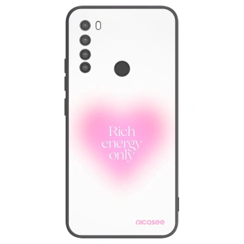 Picasee Xiaomi Redmi Note 8 Hülle - Schwarzes Silikon - Rich Energy
