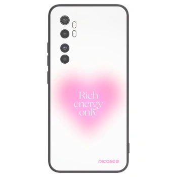 Picasee Xiaomi Mi Note 10 Lite Hülle - Schwarzes Silikon - Rich Energy