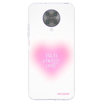 Picasee Xiaomi Poco F2 Pro Hülle - Transparentes Silikon - Rich Energy
