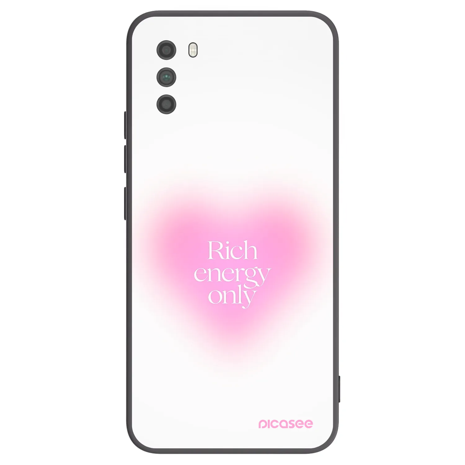 Picasee Xiaomi Poco M3 Hülle - Schwarzes Silikon - Rich Energy