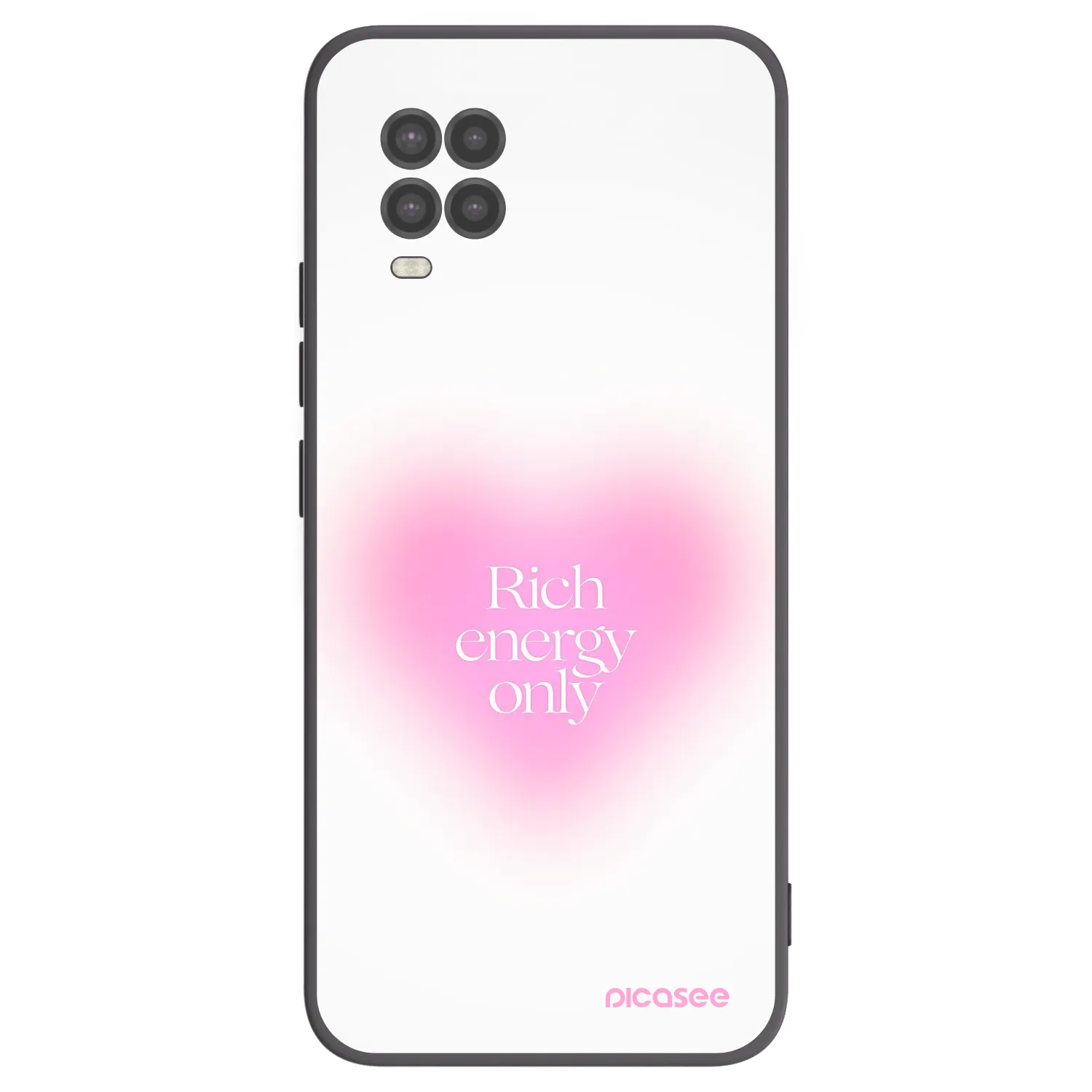 Picasee Xiaomi Mi 10 Lite Hülle - Schwarzes Silikon - Rich Energy