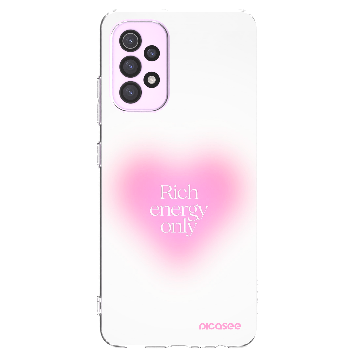 Picasee Samsung Galaxy A32 5G A326B Hülle - Transparentes Silikon - Rich Energy