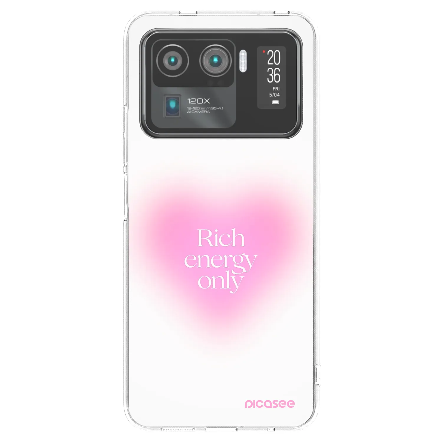 Picasee Xiaomi Mi 11 Ultra Hülle - Transparentes Silikon - Rich Energy
