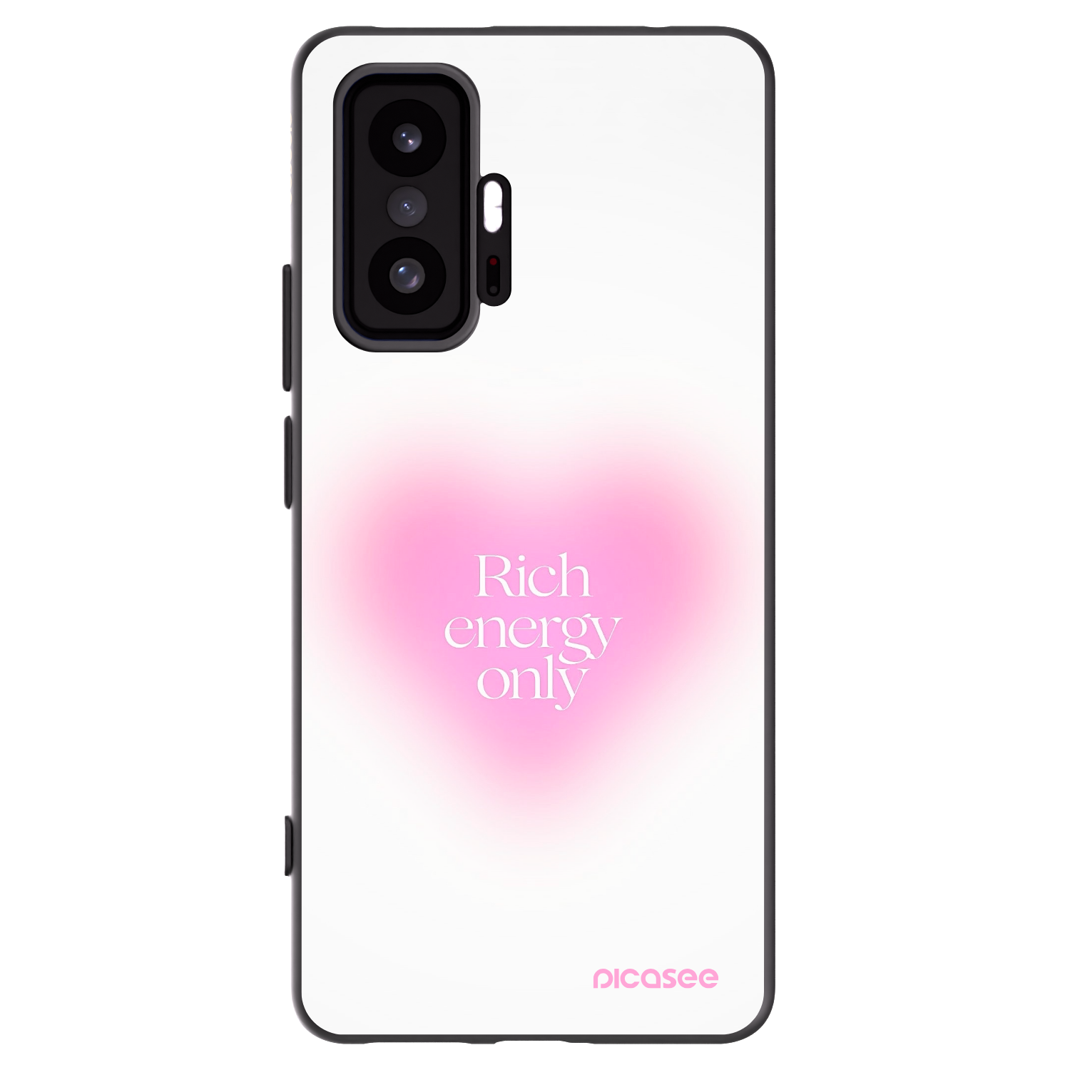 Picasee Xiaomi 11T Pro Hülle - Schwarzes Silikon - Rich Energy