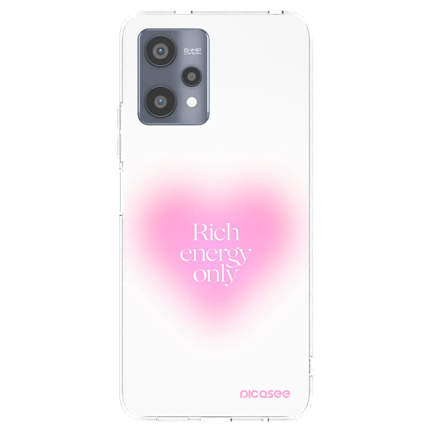 Picasee Realme 9 Pro 5G Hülle - Transparentes Silikon - Rich Energy