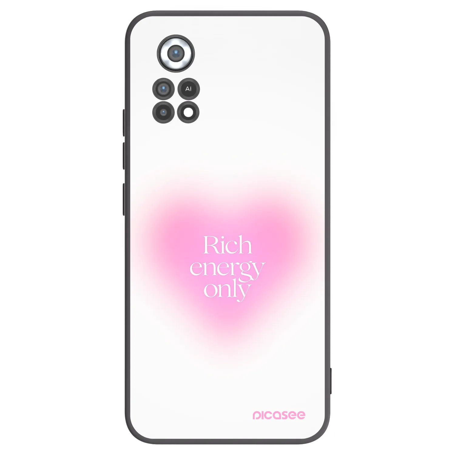 Picasee Xiaomi Poco X4 Pro 5G Hülle - Schwarzes Silikon - Rich Energy