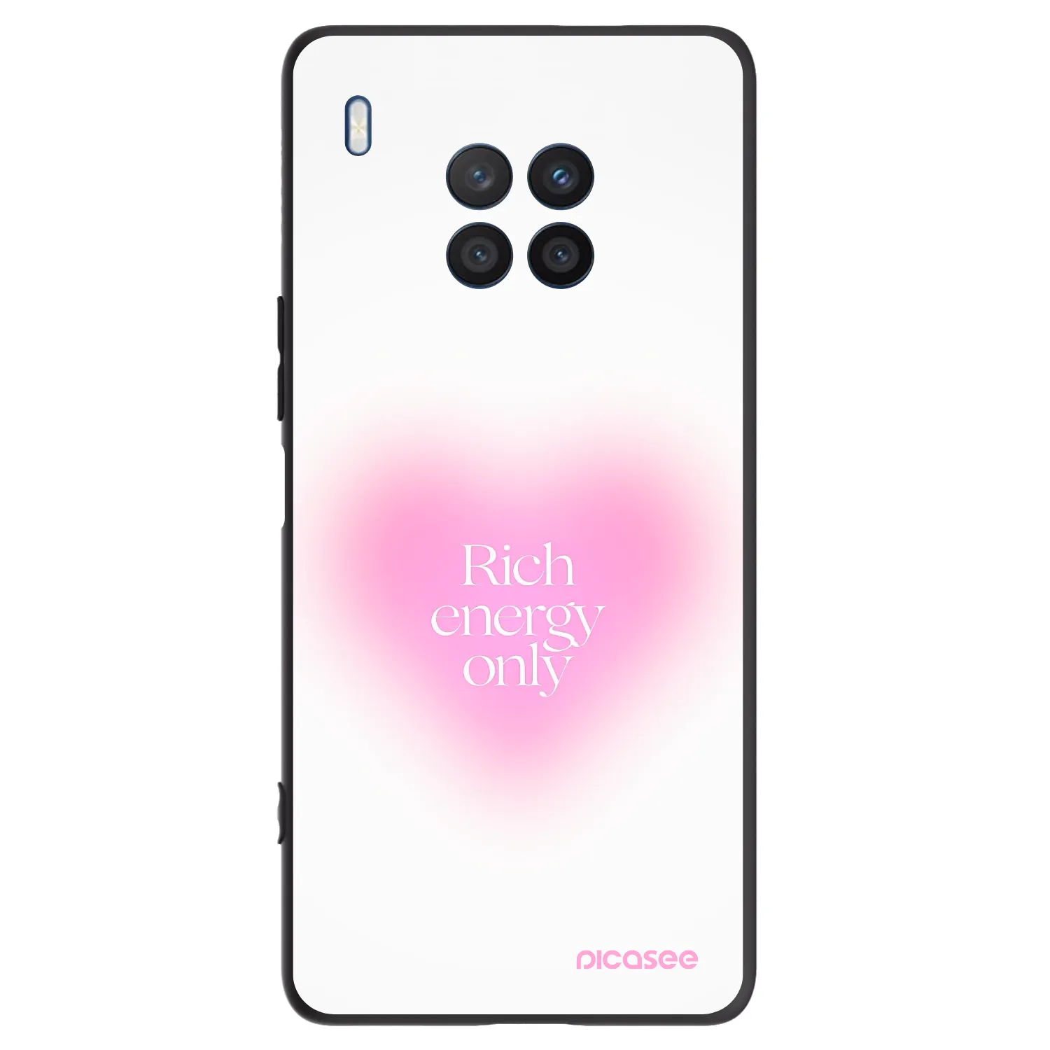 Picasee Honor 50 Lite Hülle - Schwarzes Silikon - Rich Energy