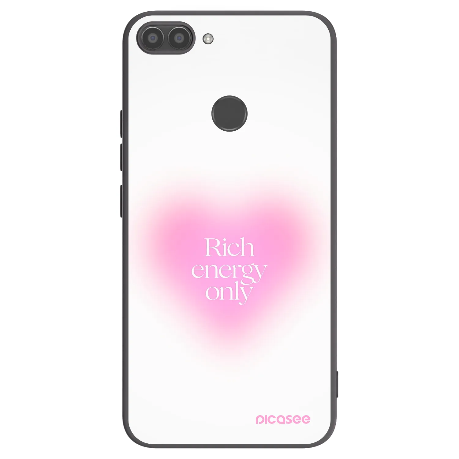 Picasee Huawei P Smart Hülle - Schwarzes Silikon - Rich Energy