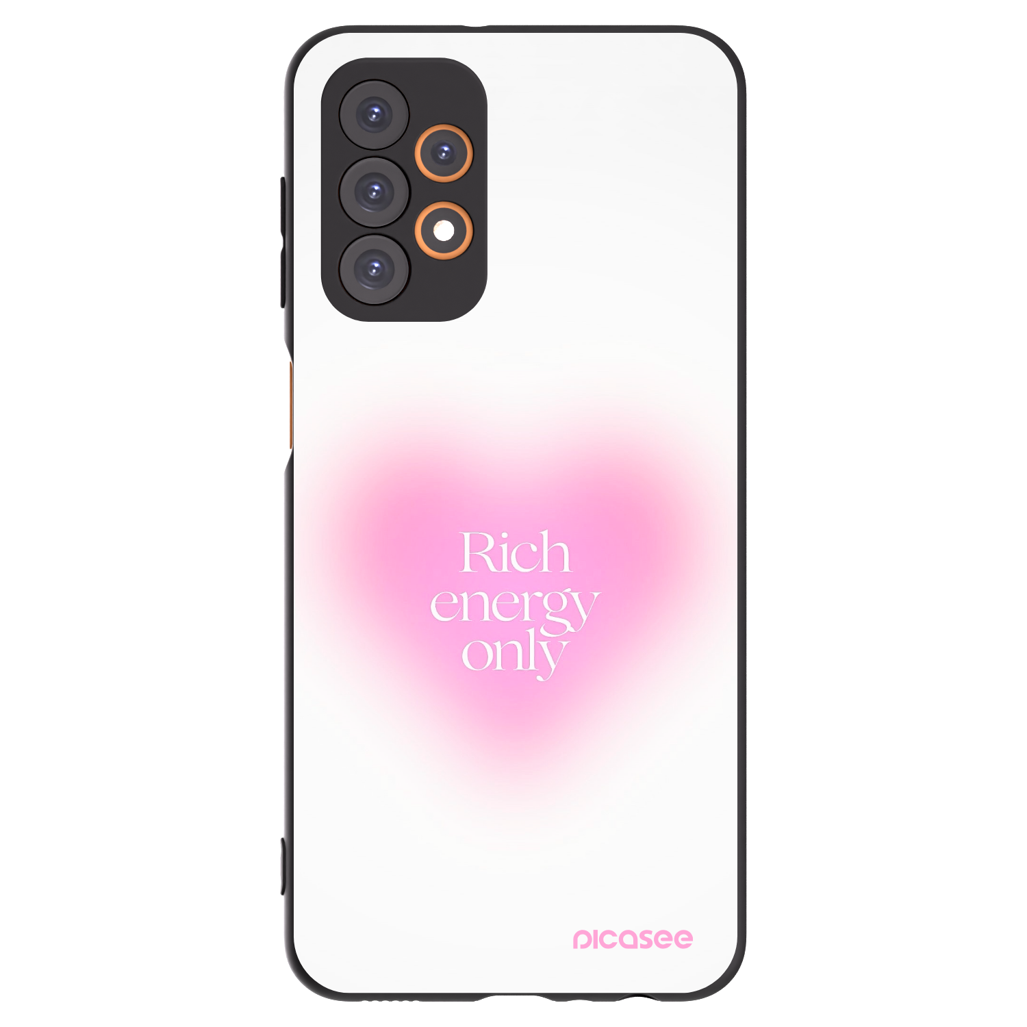 Picasee Samsung Galaxy A23 A236B 5G Hülle - Schwarzes Silikon - Rich Energy