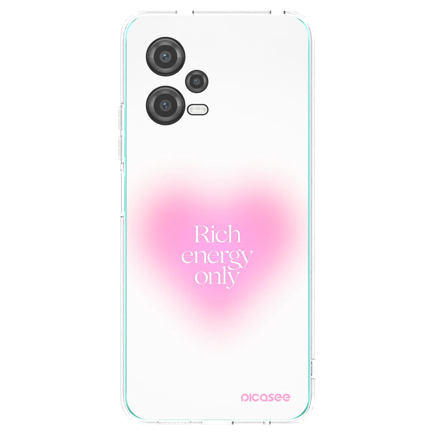 Picasee Xiaomi Poco X5 Hülle - Transparentes Silikon - Rich Energy