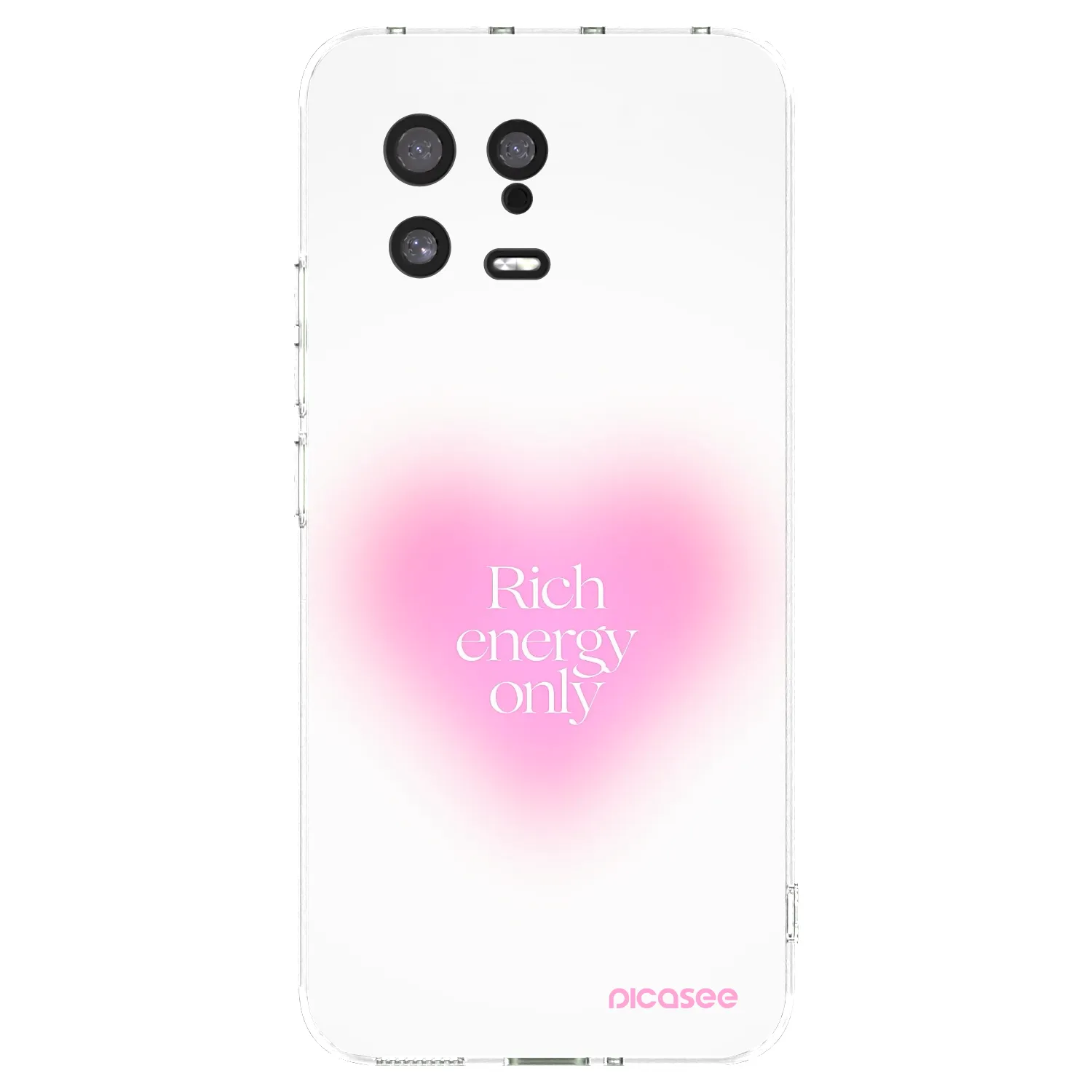 Picasee Xiaomi 13 Hülle - Transparentes Silikon - Rich Energy