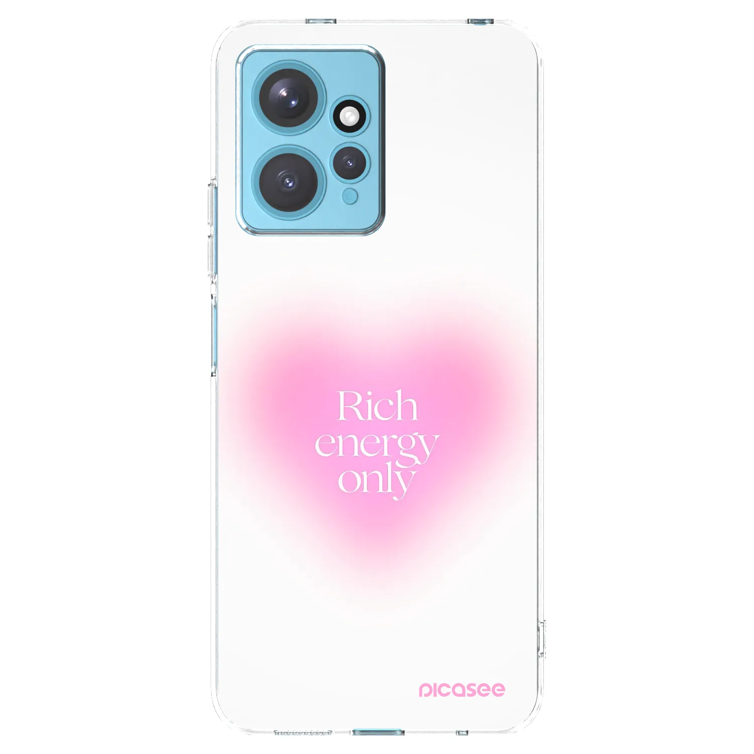 Picasee Xiaomi Redmi Note 12 4G Hülle - Transparentes Silikon - Rich Energy