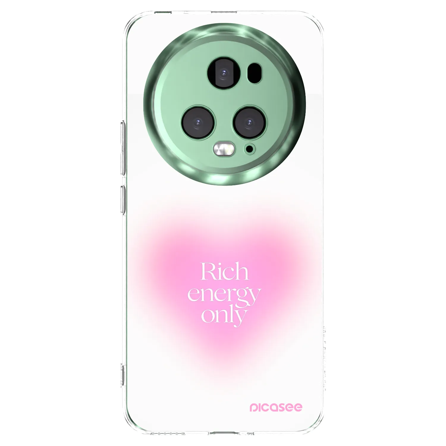 Picasee Honor Magic5 Pro Hülle - Transparentes Silikon - Rich Energy