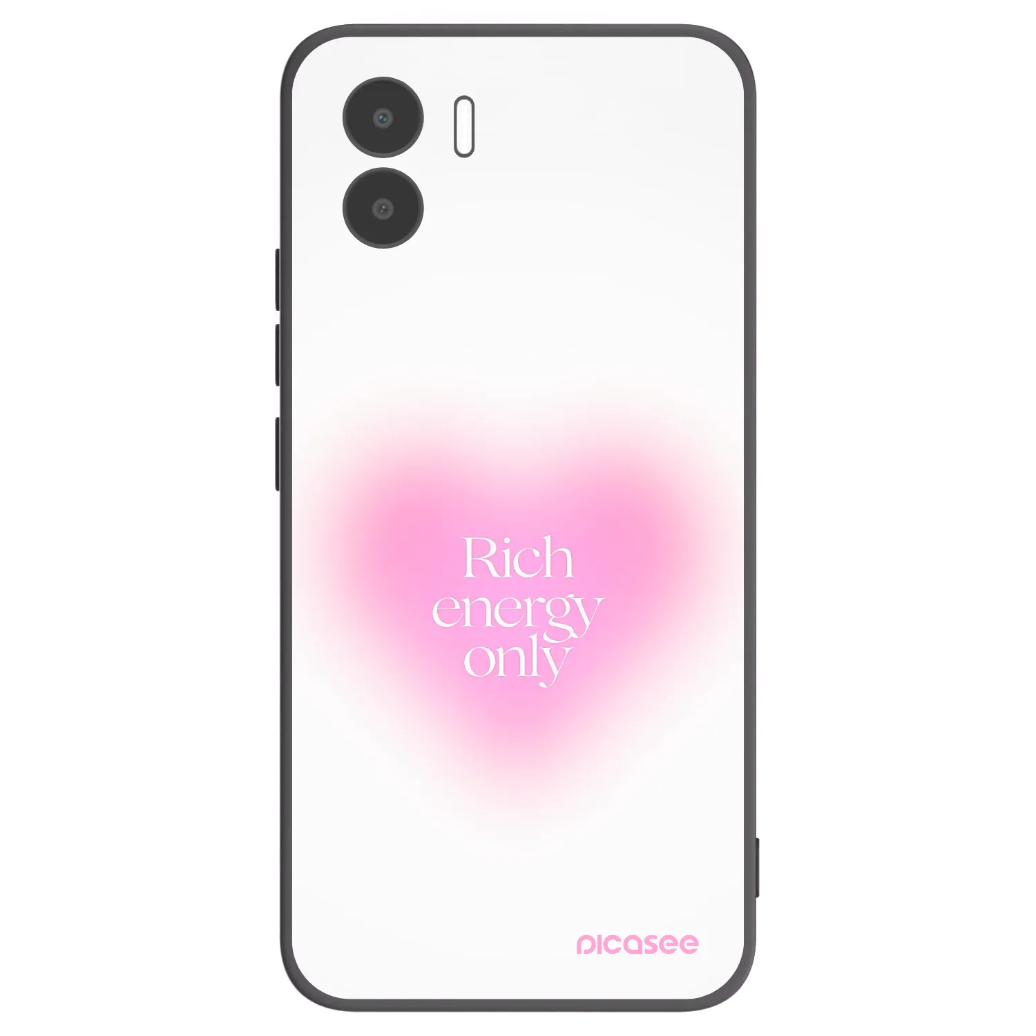 Picasee Xiaomi Redmi A2 Hülle - Schwarzes Silikon - Rich Energy