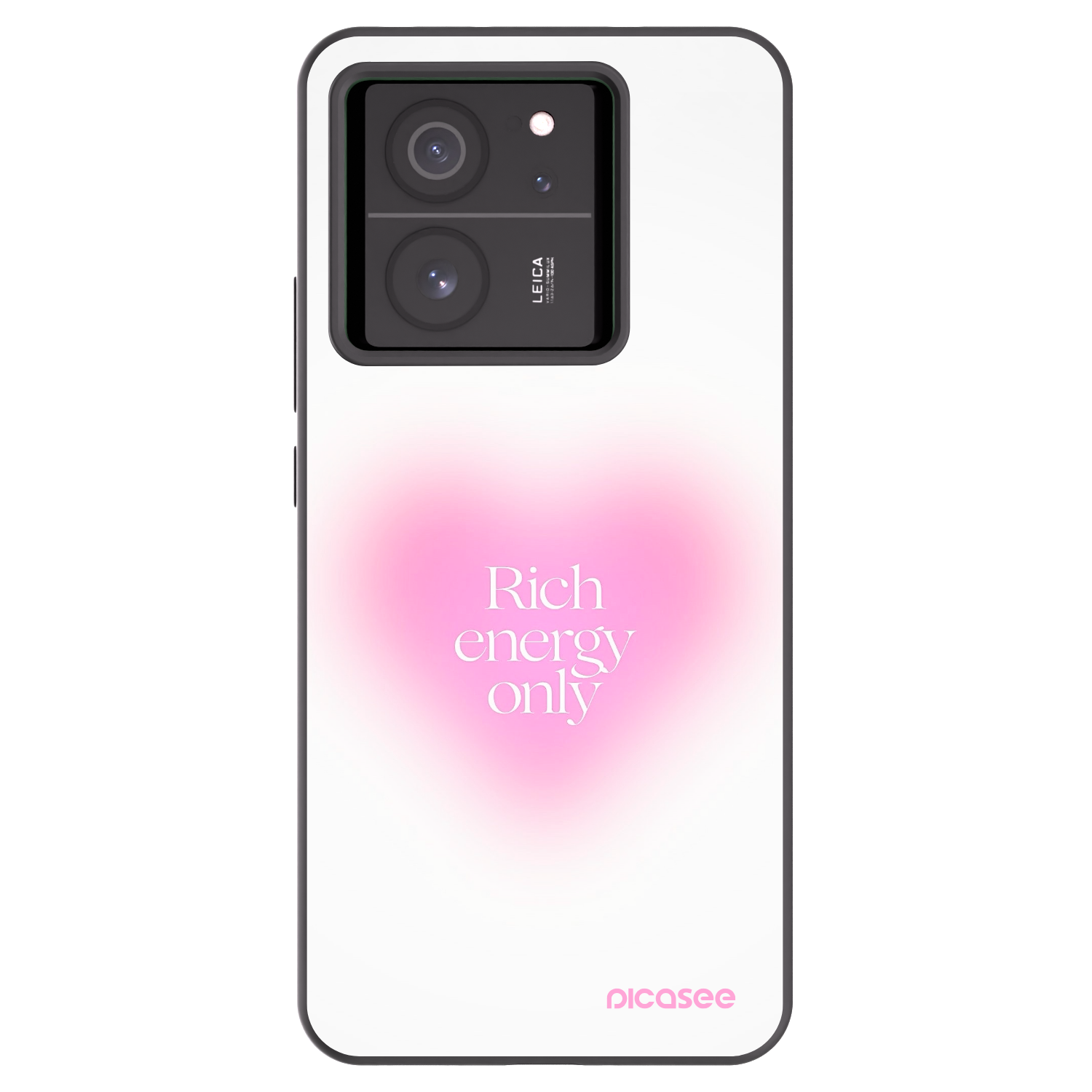 Picasee Xiaomi 13T Pro Hülle - Schwarzes Silikon - Rich Energy