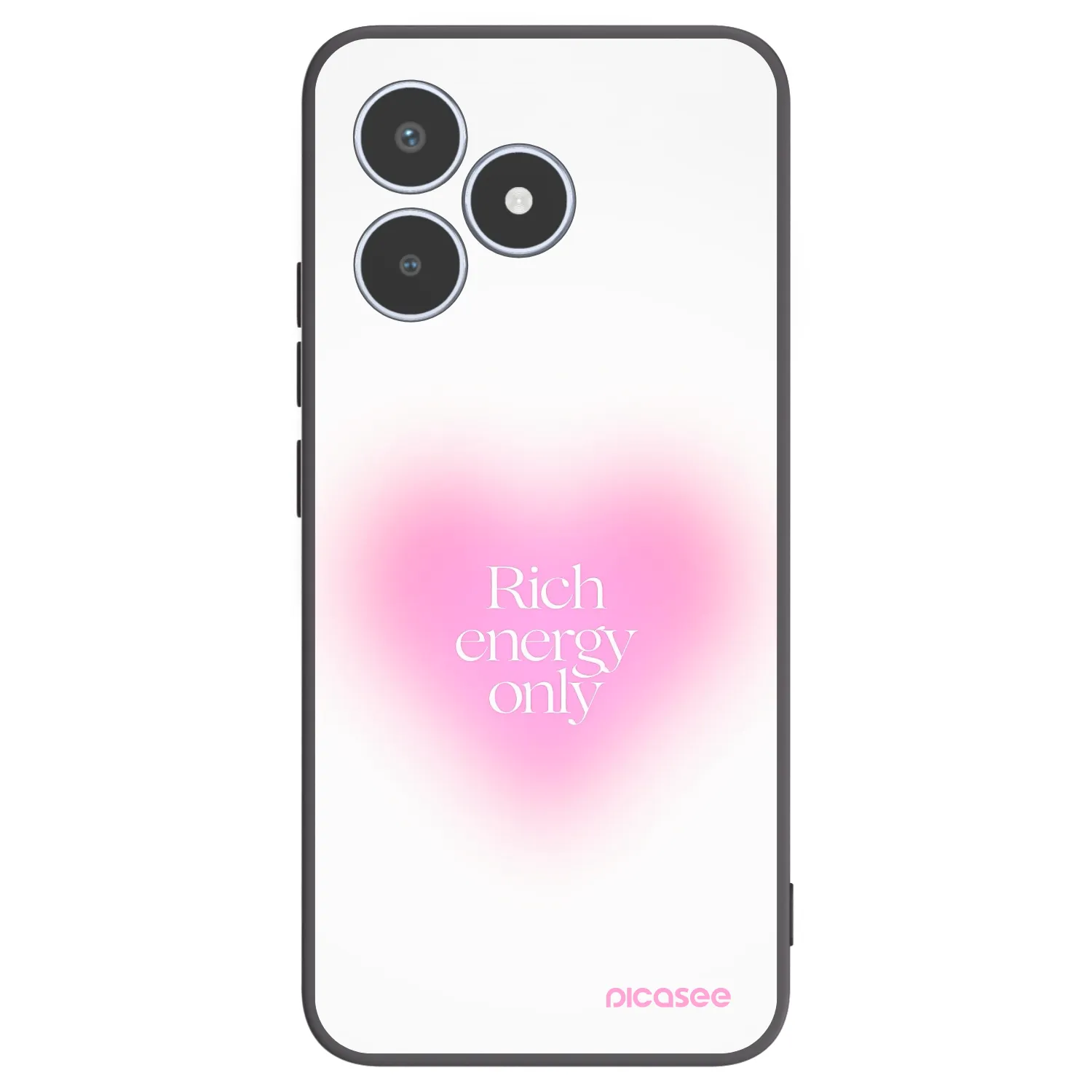 Picasee Realme C53 Hülle - Schwarzes Silikon - Rich Energy