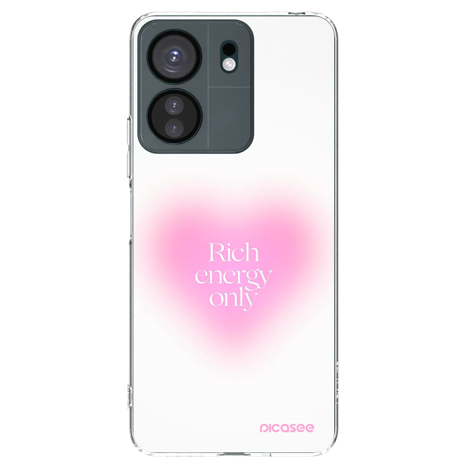 Picasee Xiaomi Redmi 13C 4G Hülle - Transparentes Silikon - Rich Energy