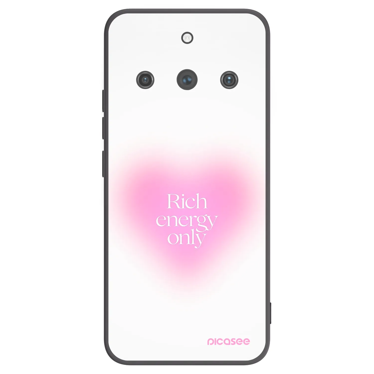 Picasee Realme 11 Pro+ Hülle - Schwarzes Silikon - Rich Energy