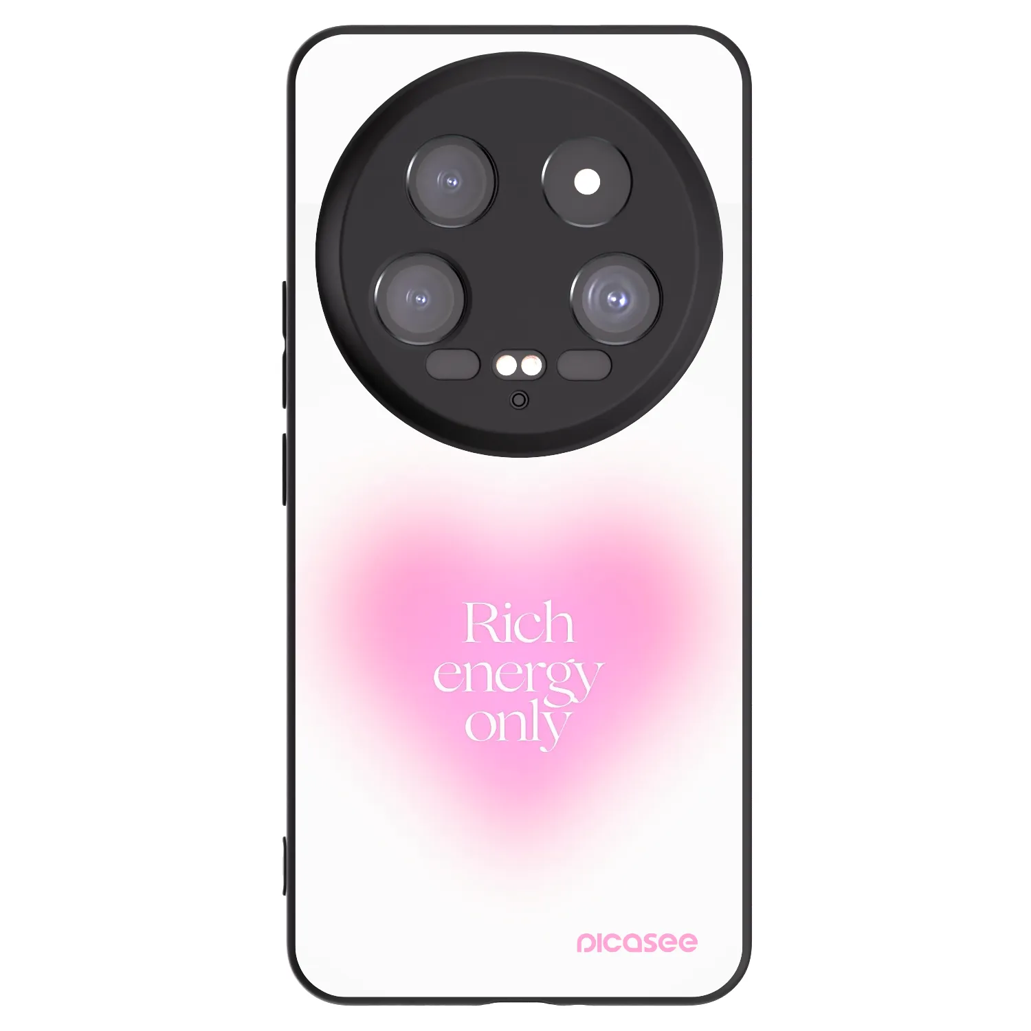 Picasee Xiaomi 14 Ultra Hülle - Schwarzes Silikon - Rich Energy