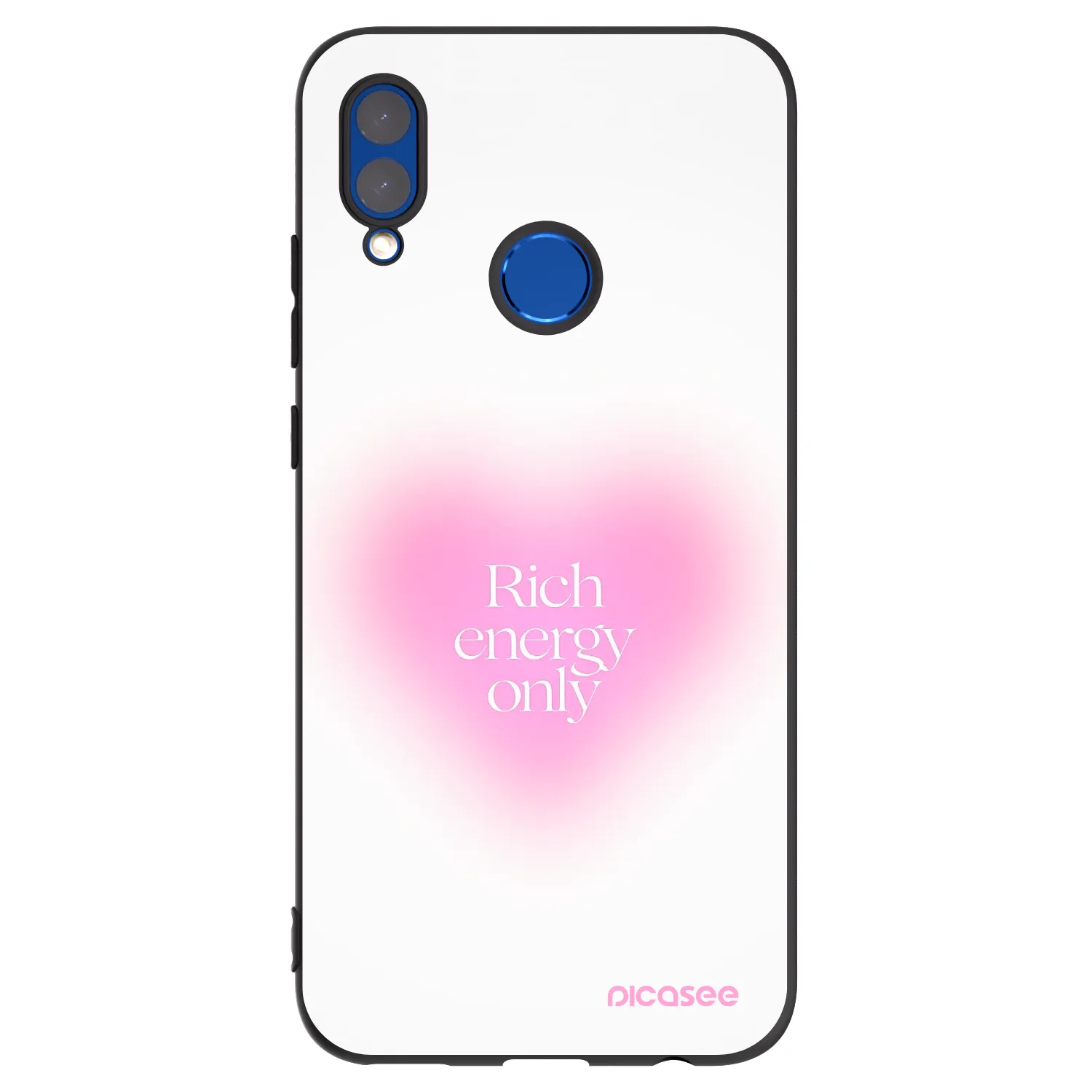 Picasee Huawei P Smart 2019 Hülle - Schwarzes Silikon - Rich Energy