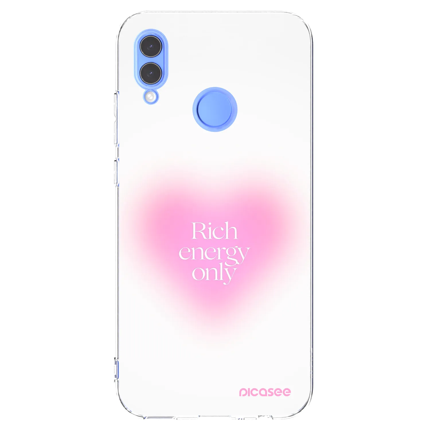Picasee Honor 10 Lite Hülle - Transparentes Silikon - Rich Energy