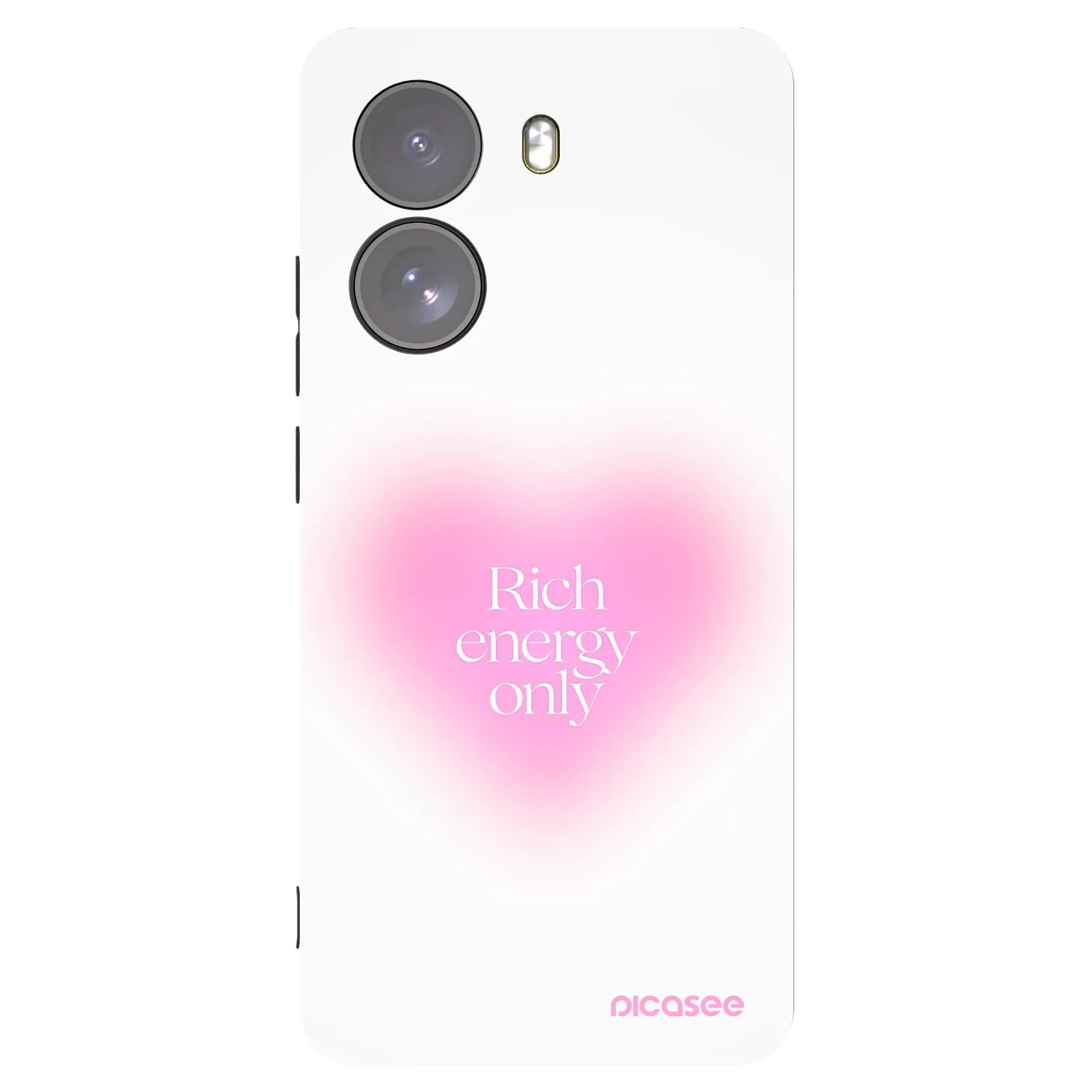 Picasee Xiaomi Poco X7 Hülle - Schwarzes Silikon - Rich Energy