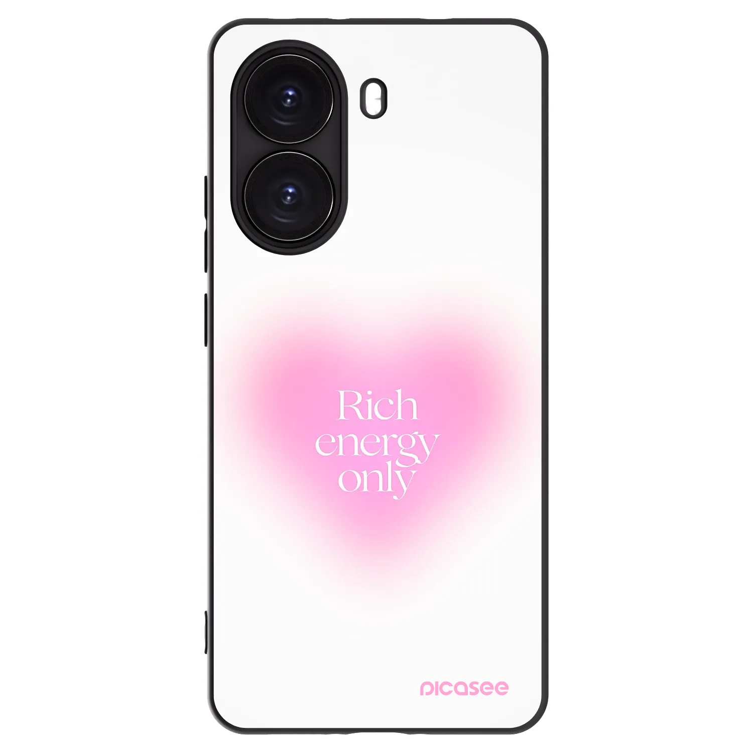 Picasee Xiaomi Poco X7 Pro 5G Hülle - Schwarzes Silikon - Rich Energy