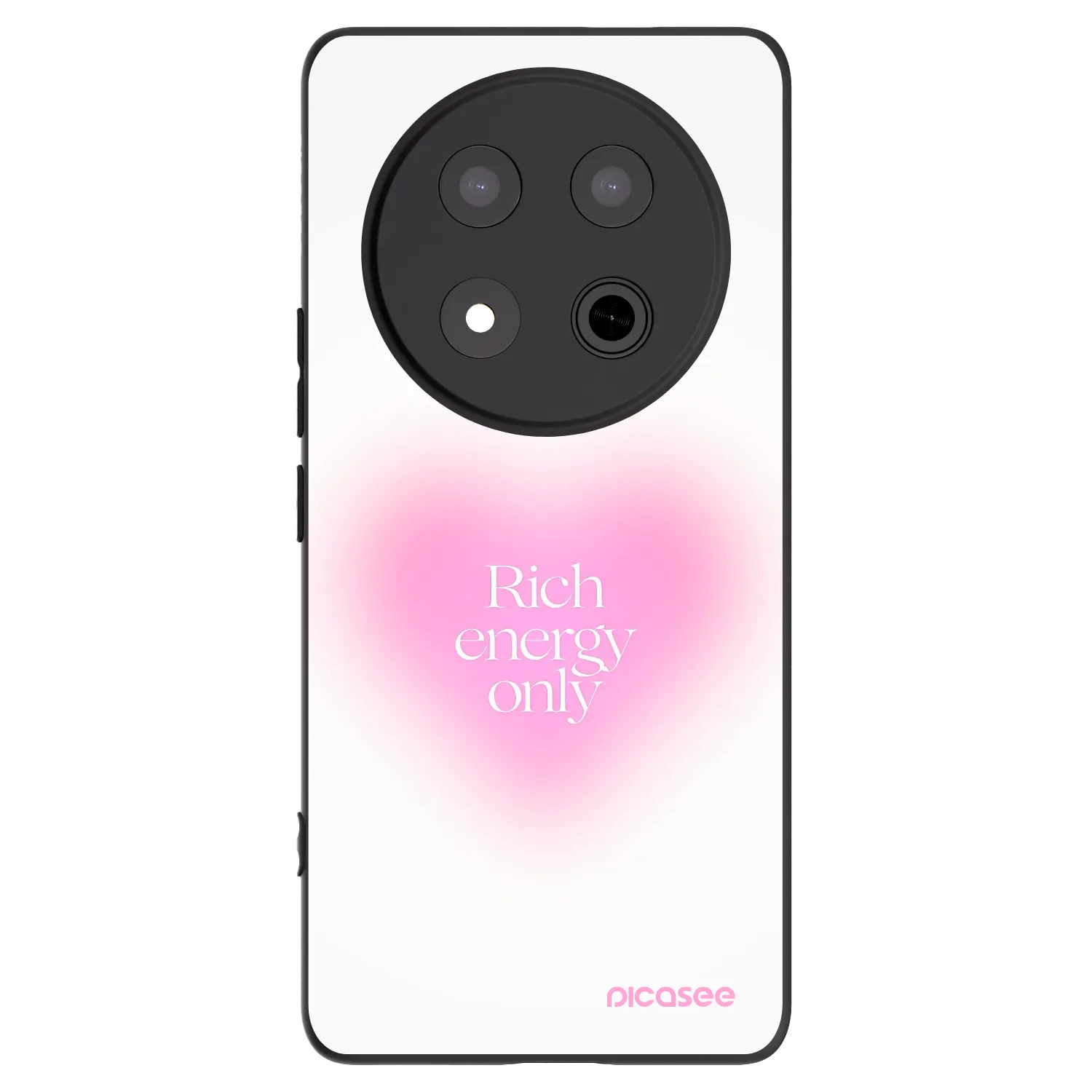 Picasee Honor Magic7 Lite 5G Hülle - Schwarzes Silikon - Rich Energy