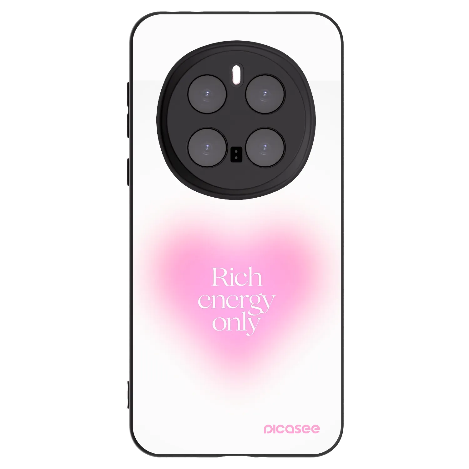 Picasee Honor Magic7 Pro 5G Hülle - Schwarzes Silikon - Rich Energy