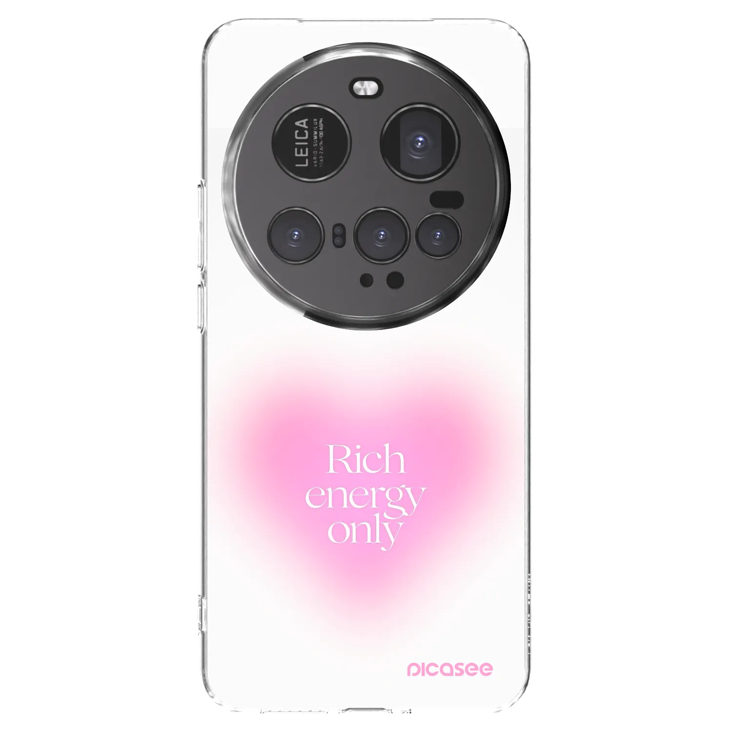 Picasee Xiaomi 15 Ultra Hülle - Transparentes Silikon - Rich Energy