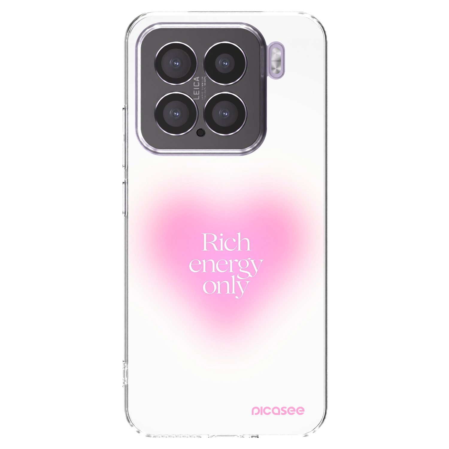 Picasee Xiaomi 15 Hülle - Transparentes Silikon - Rich Energy
