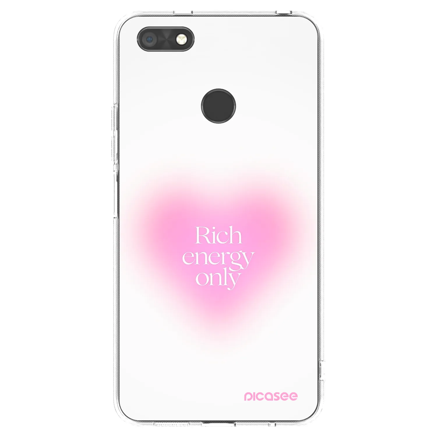 Picasee Huawei P9 Lite Mini Hülle - Transparentes Silikon - Rich Energy