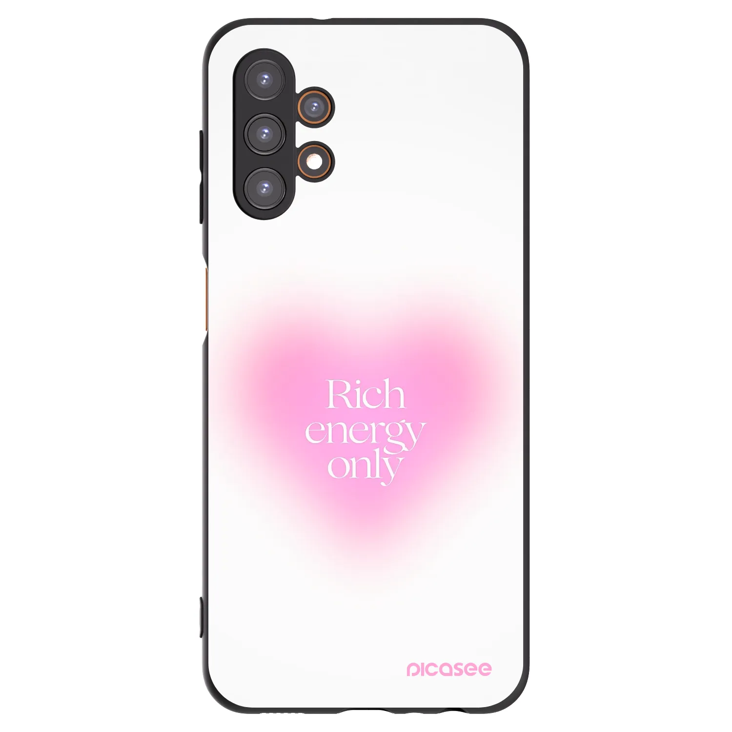 Picasee Samsung Galaxy A13 5G Hülle - Schwarzes Silikon - Rich Energy
