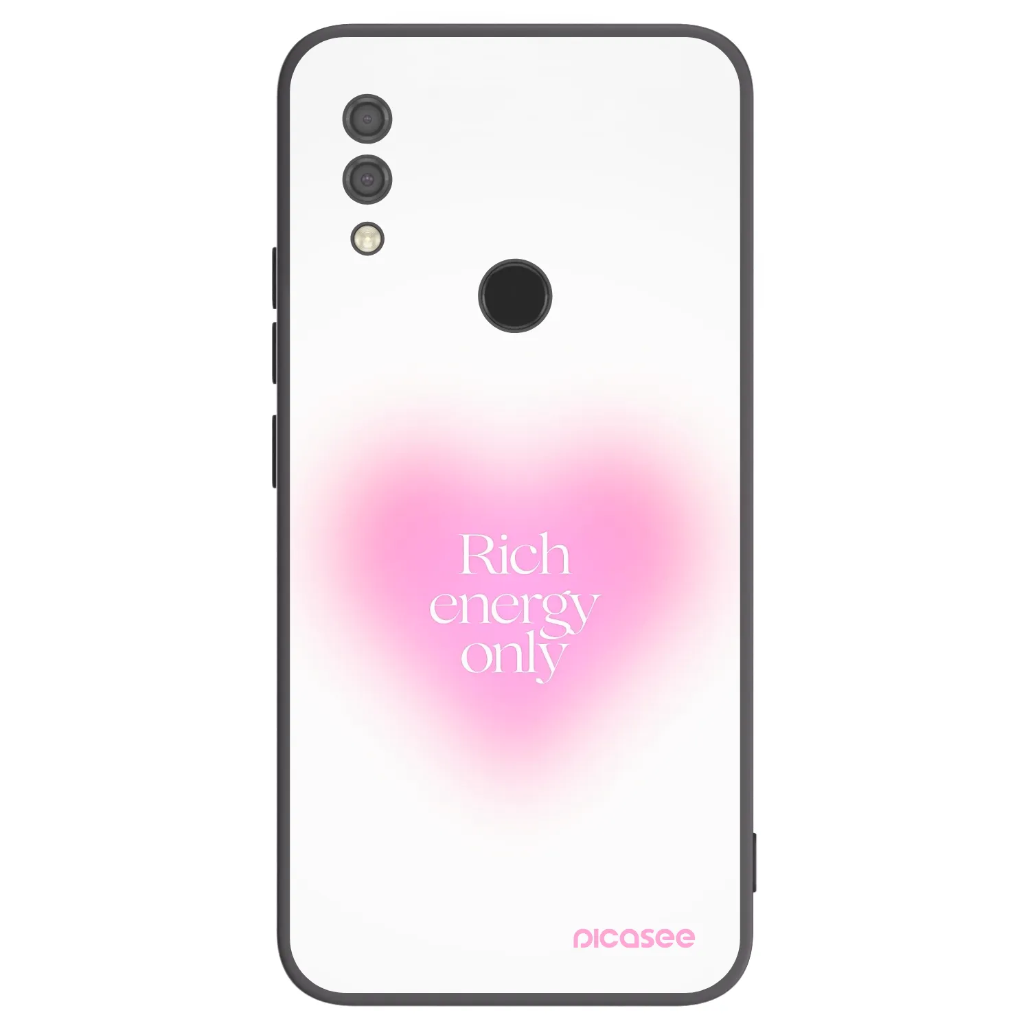 Picasee Xiaomi Redmi 7 Hülle - Schwarzes Silikon - Rich Energy