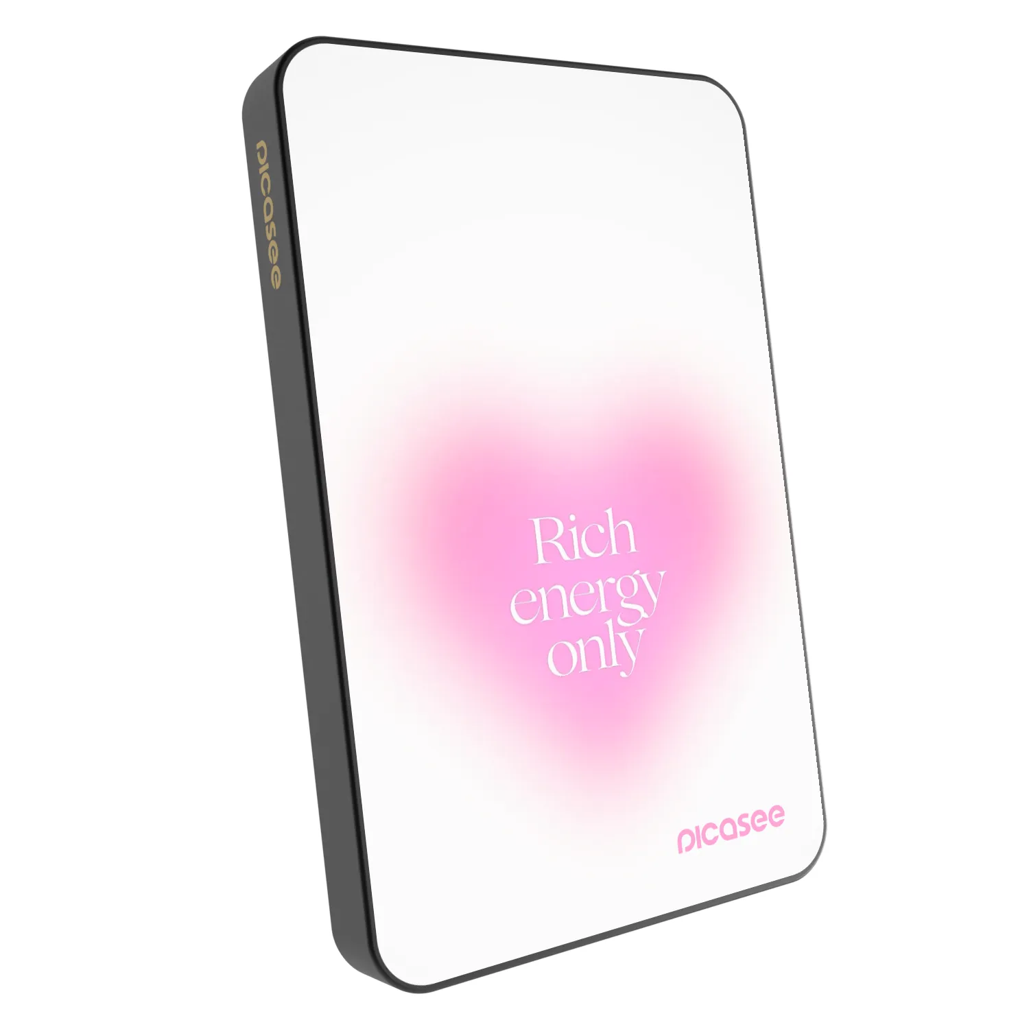 Picasee Powerbank mit MagSafe 5 000 mAh Grau - Rich Energy