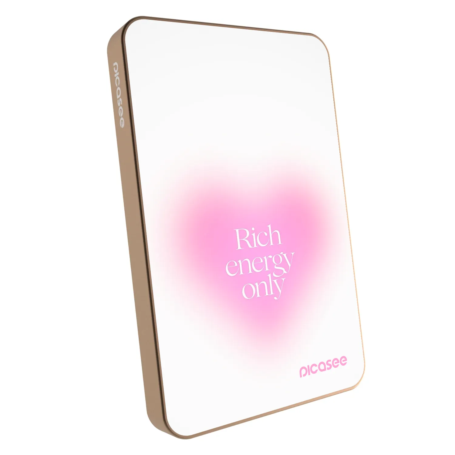 Picasee Powerbank mit MagSafe 5 000 mAh Golden - Rich Energy