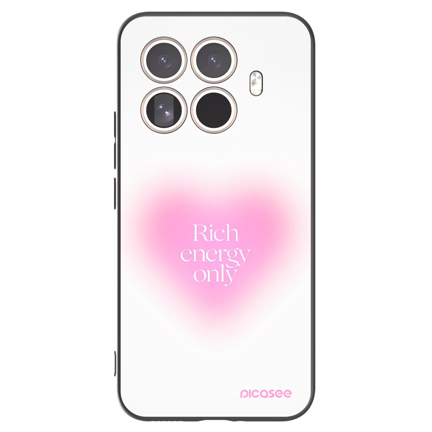 Picasee Xiaomi 15T Pro Hülle - Schwarzes Silikon - Rich Energy