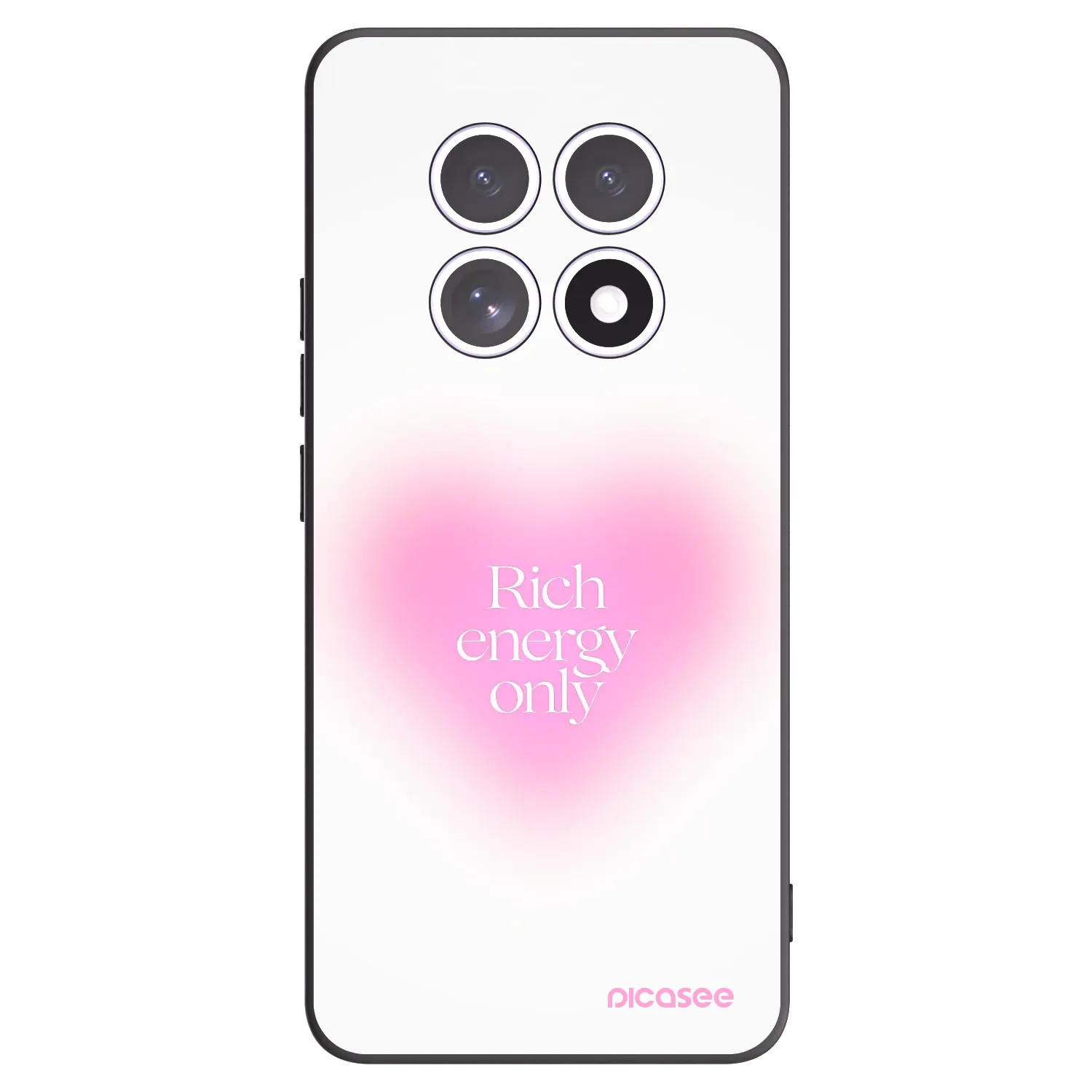 Picasee Xiaomi Redmi Note 15 Hülle - Schwarzes Silikon - Rich Energy