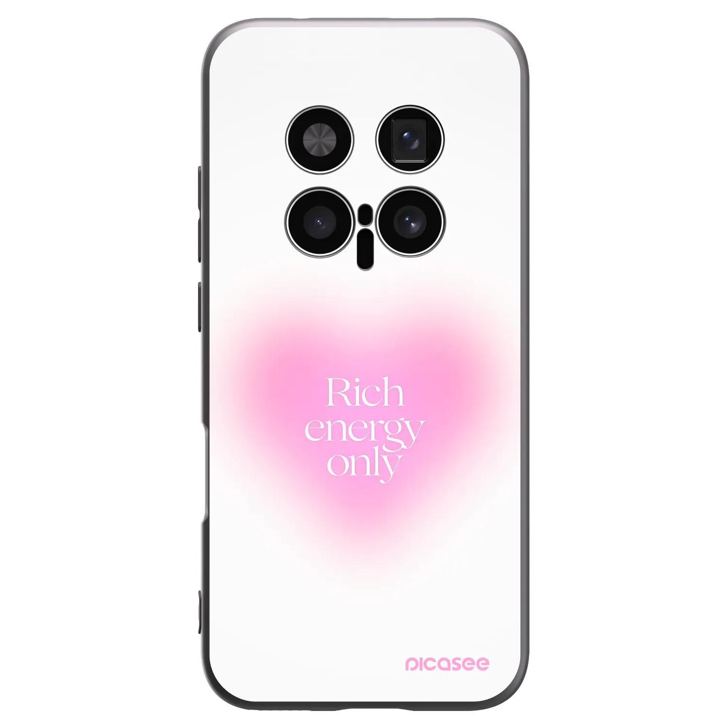 Picasee Honor Magic8 Pro 5G Hülle - Schwarzes Silikon - Rich Energy