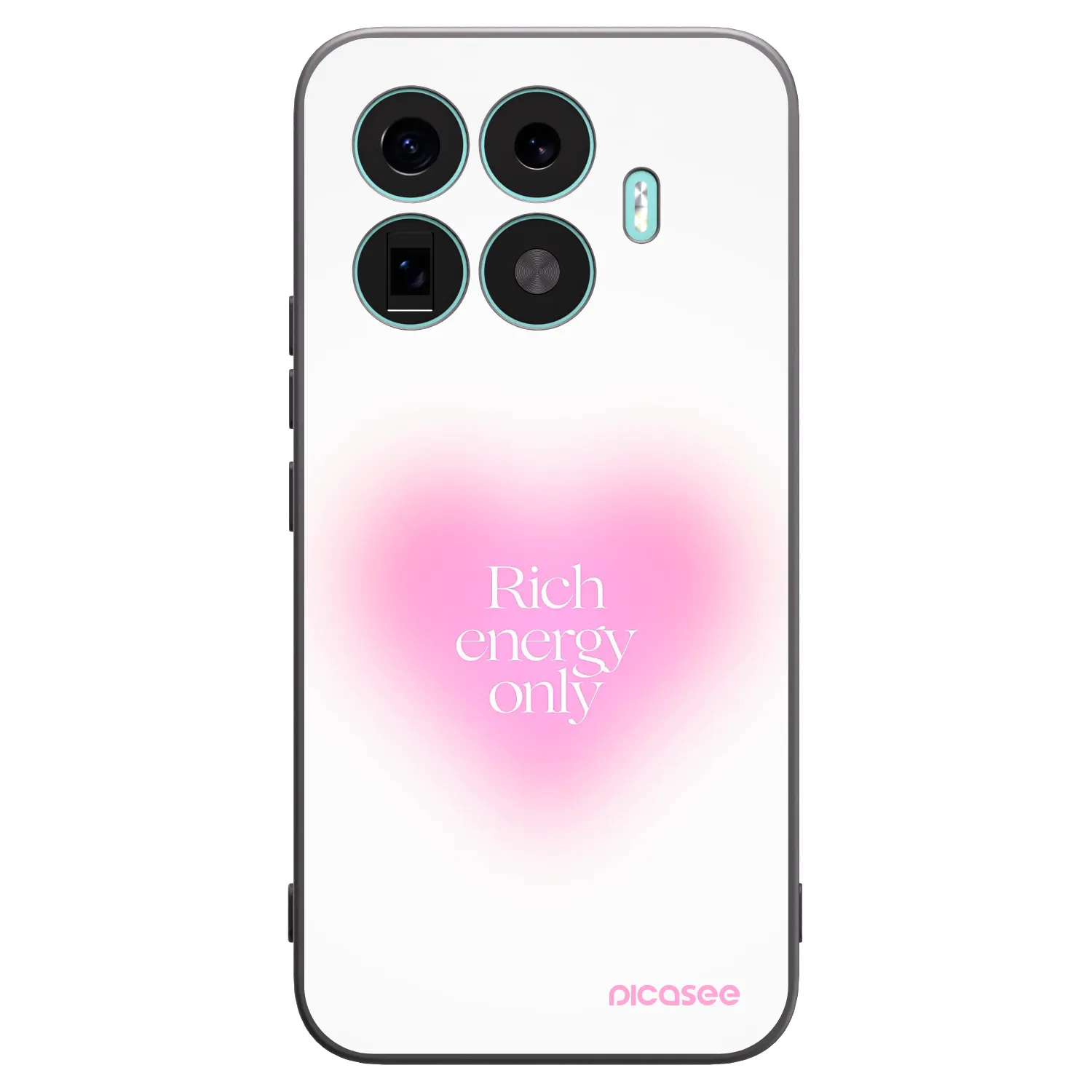 Picasee Xiaomi 17T Pro Hülle - Schwarzes Silikon - Rich Energy